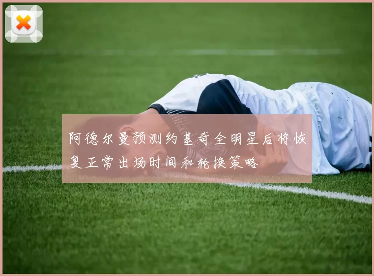 阿德尔曼预测约基奇全明星后将恢复正常出场时间和轮换策略